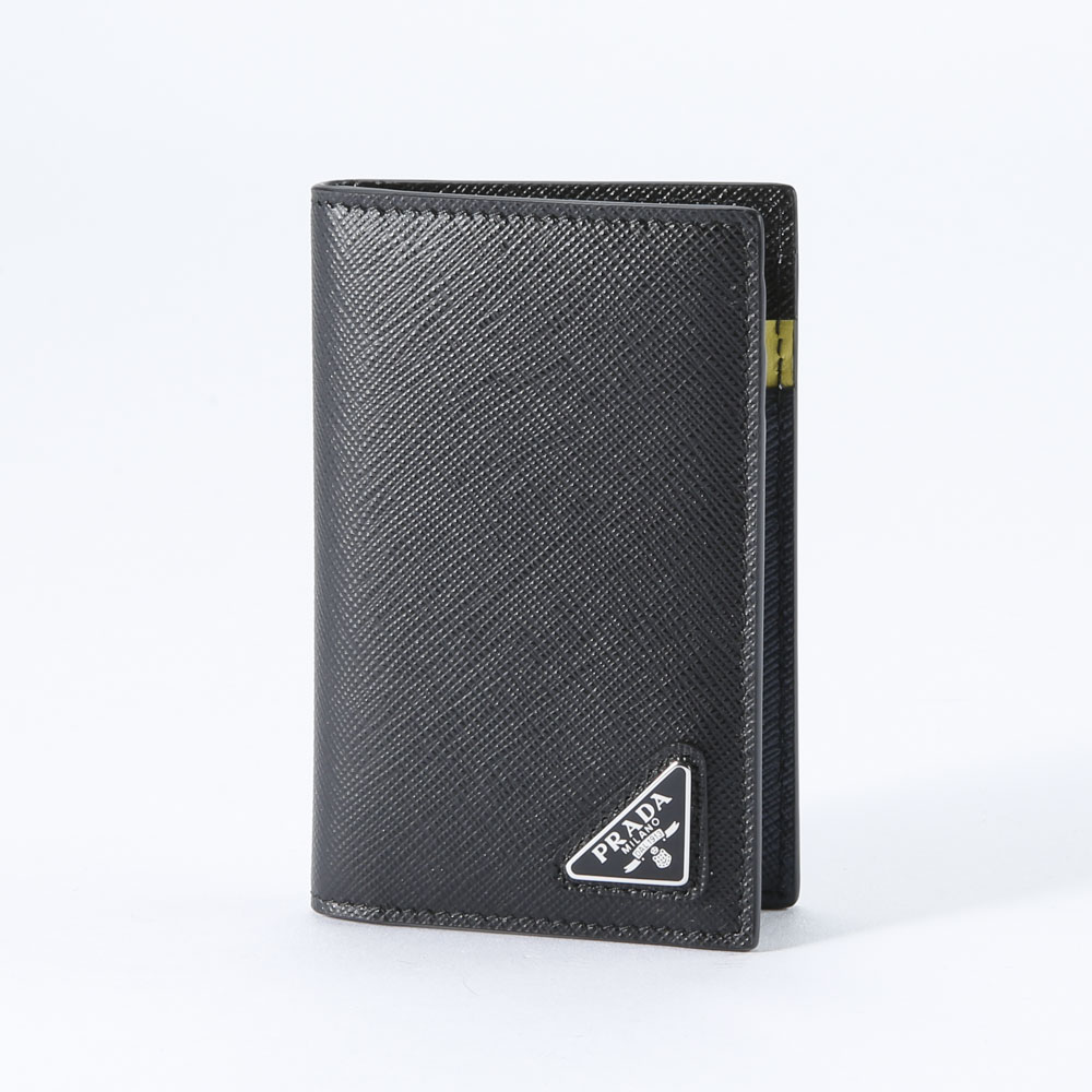 プラダ PRADA カードケース SAF.TRIANGOLO COLOUR/NERO 2MC101-2DRM