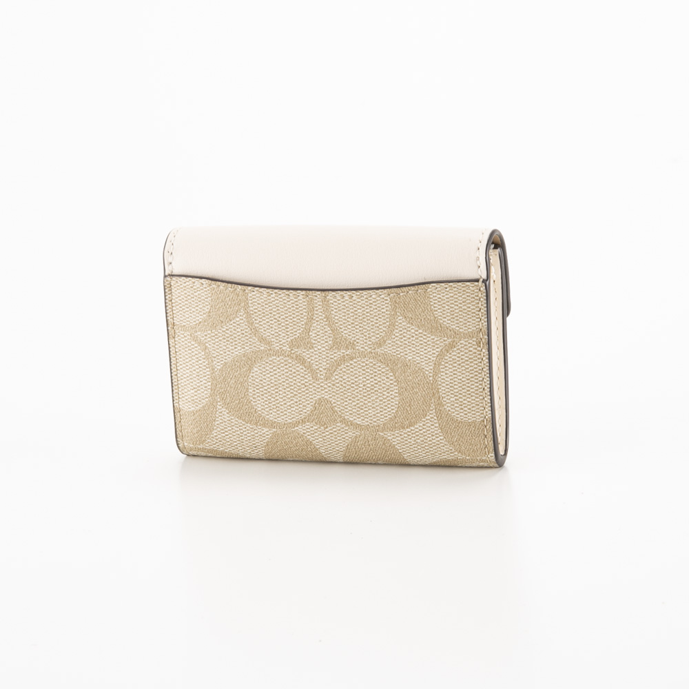 コーチ COACH カードケース・名刺入れ シグネチャー フラップ カード