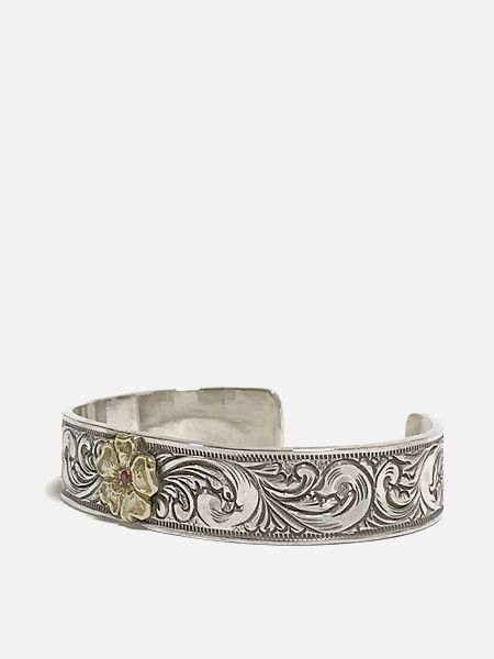 LARRY SMITH ラリースミス 通販 唐草バングル - ルビー -