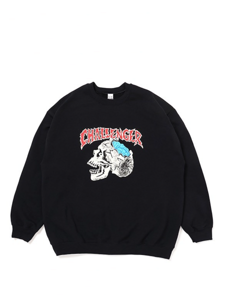 CHALLENGER / ZOMBIE SKULL C/N SWEAT