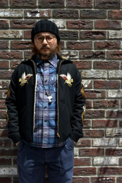 COOTIE Souvenir Work Jacket スーベニアジャケット 【Black】 クーティ