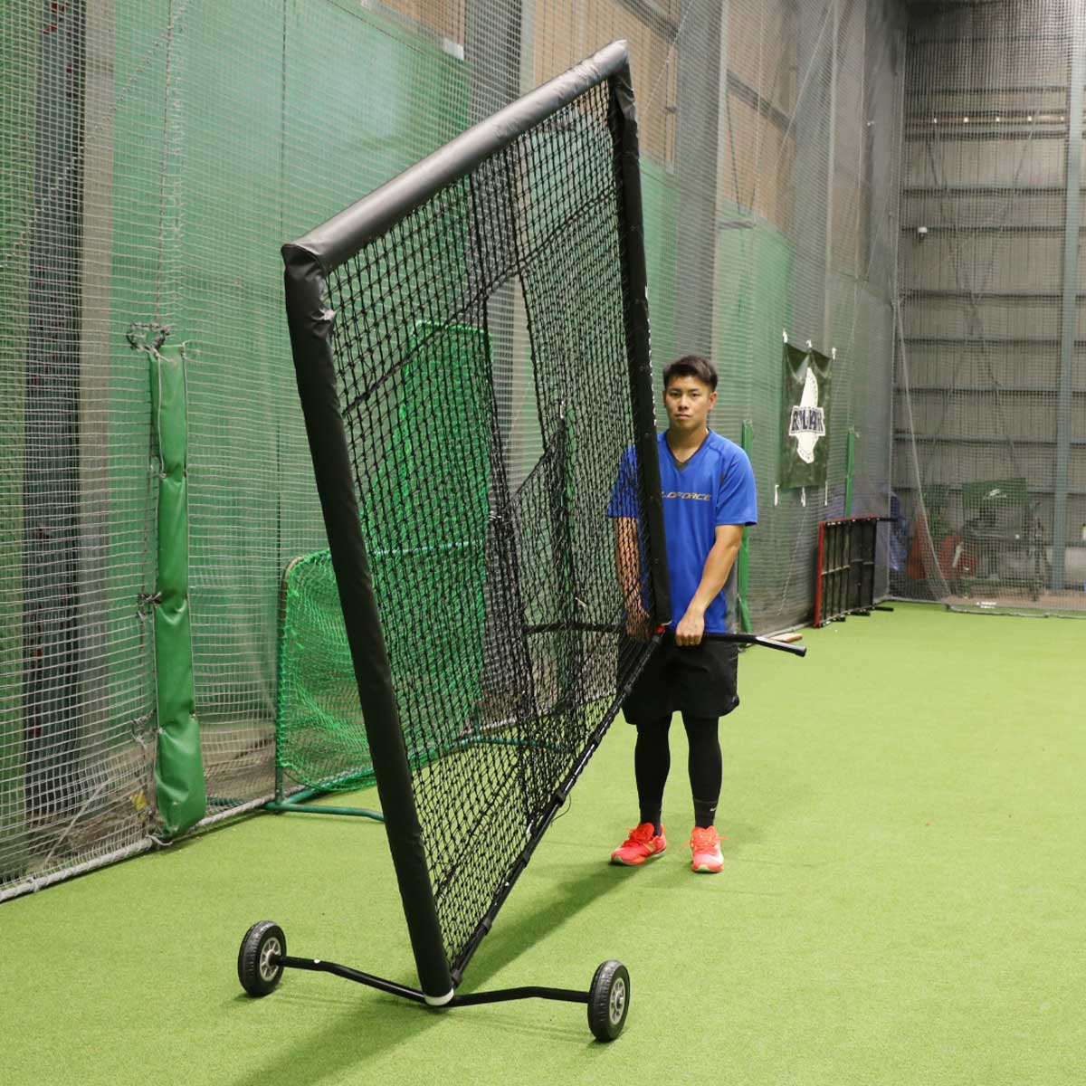 マシン前面ダブルネット-タイヤ付き｜FBNM-2022WT – フィールドフォース