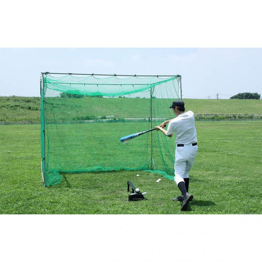 超大型バッティングゲージ 3.0m×2.4m×2.4m｜FBN-3024N2｜【野球