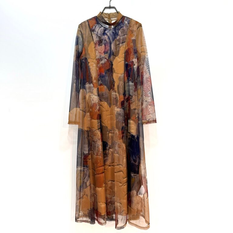 Ameri VINTAGE】UND GYPSUM ART DRESS | FIORI