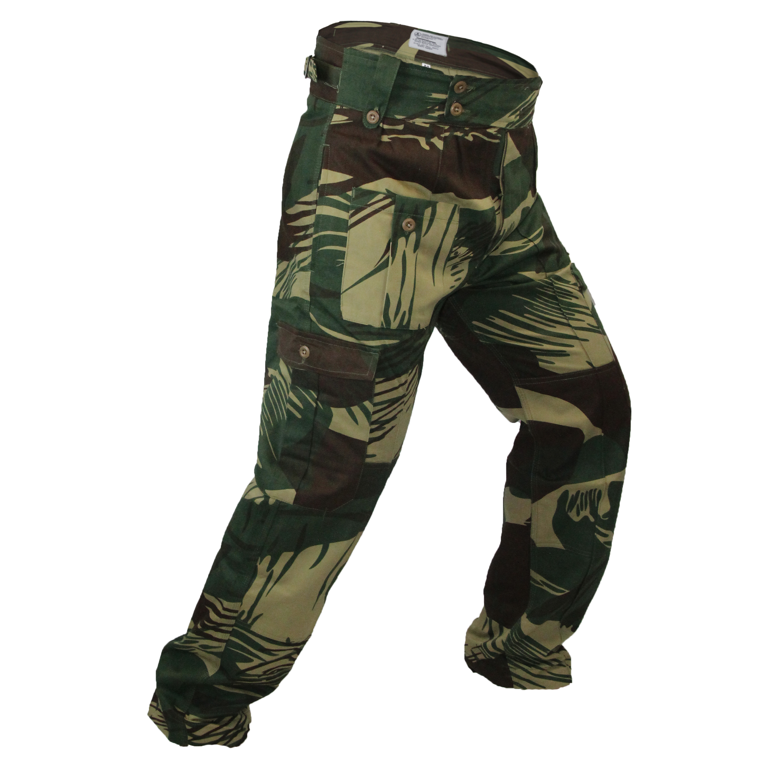 Rhodesian Brushstroke Army 2nd Pattern Trouser-11-11-1965-T2