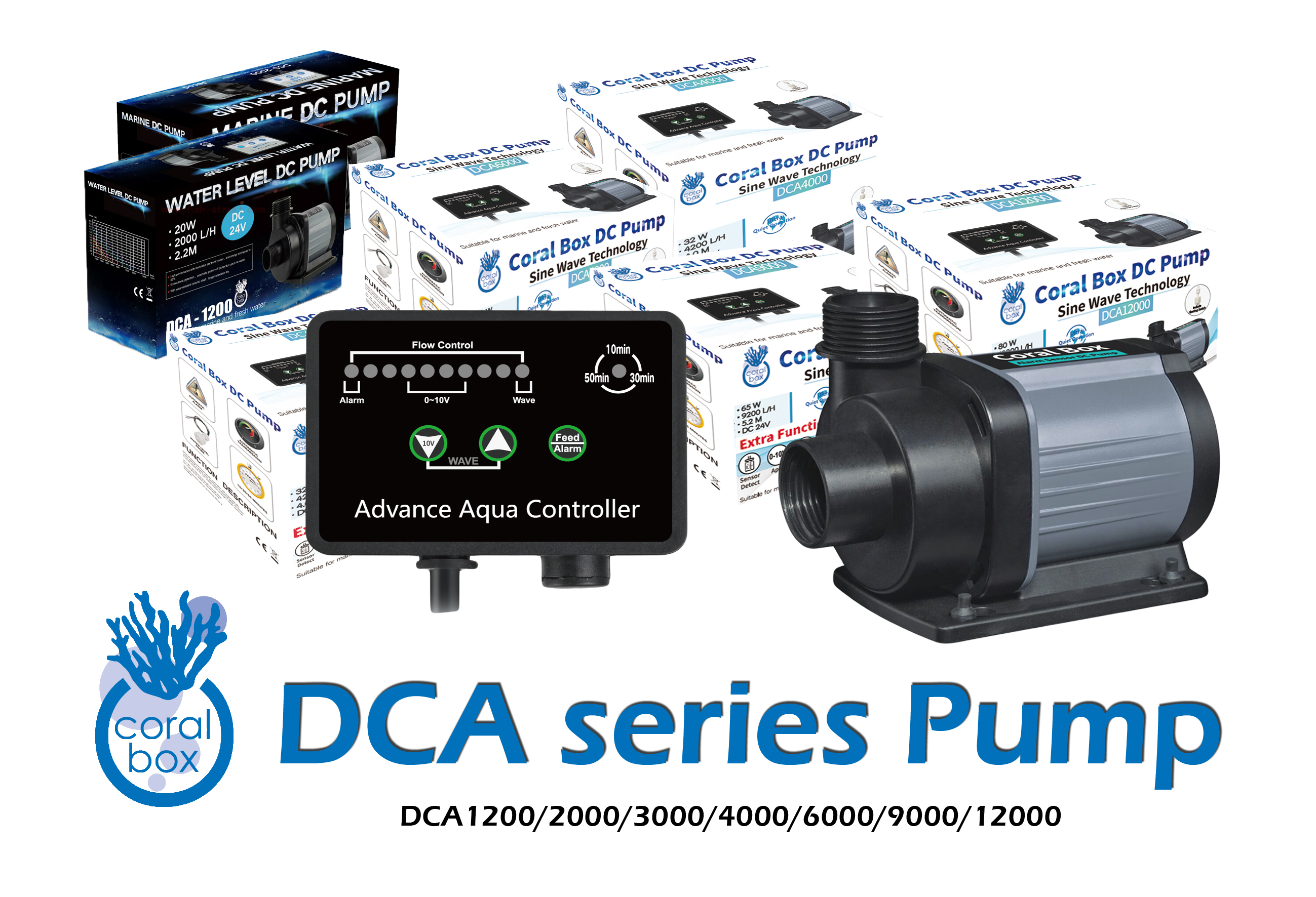 Coral Box DCA Smart DC Pump apex neptune pump DCA12000 DCA9000