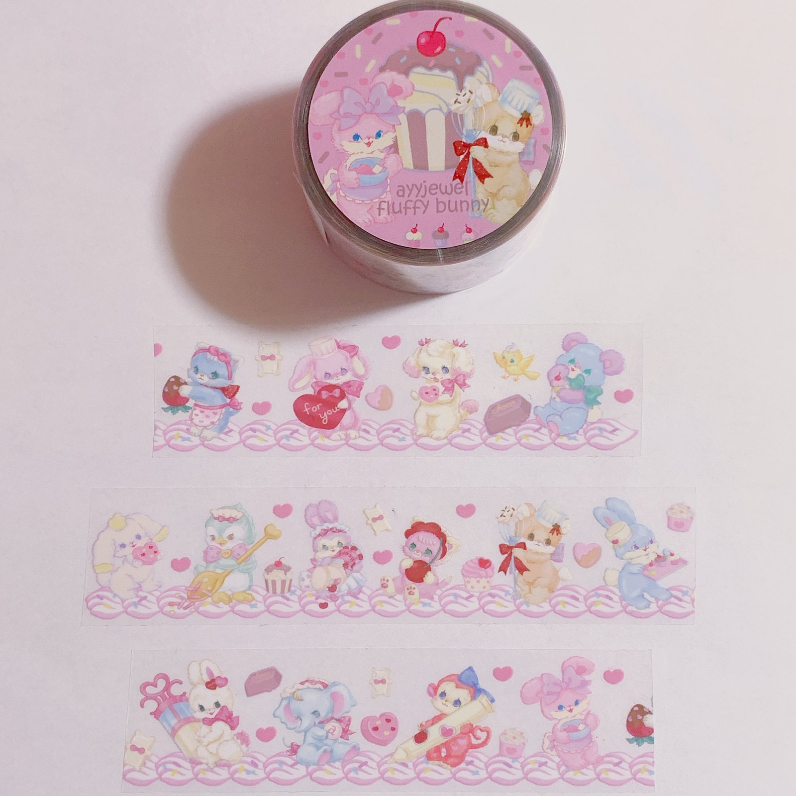 fluffy bunny×ayyjewel PETテープ ホイップ - fluffy bunny