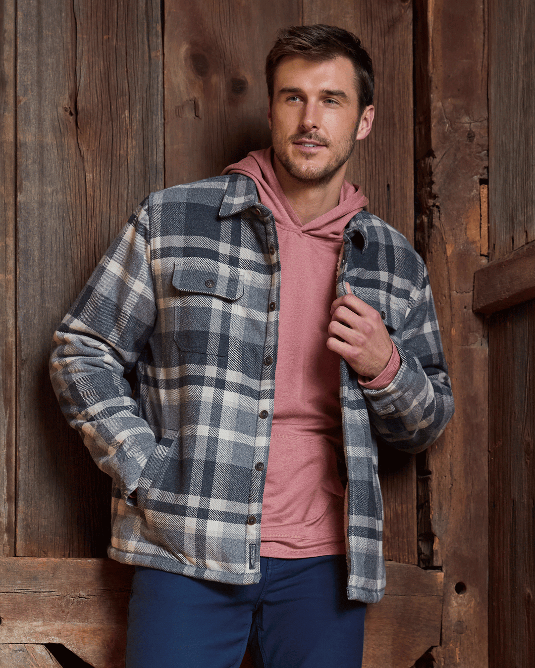CASSIDY SHERPA-LINED SHIRT JACKET – Flag & Anthem