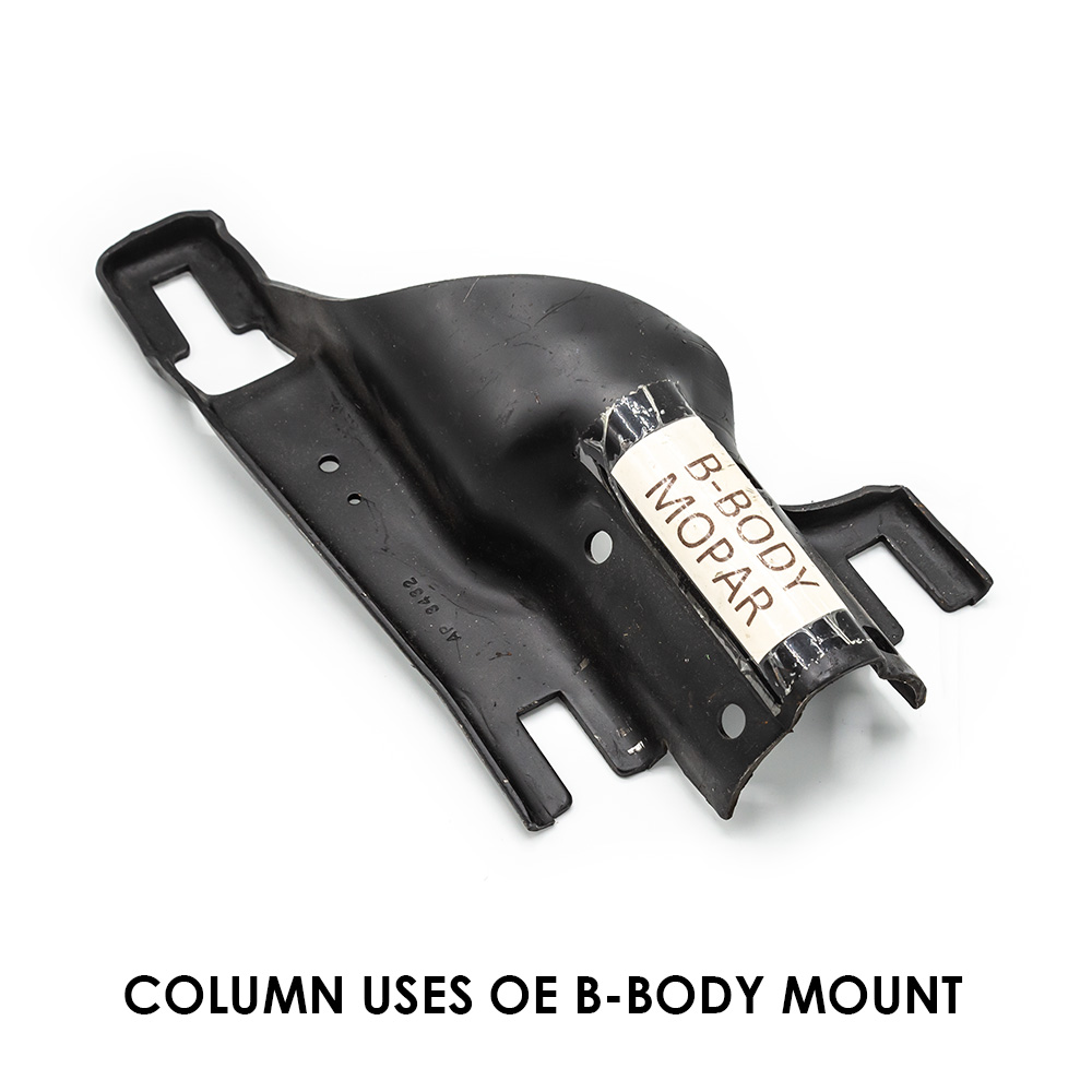 FR30012CPBK - 1970-78 Mopar B-Body Floor Shift Tilt Key Column: OE