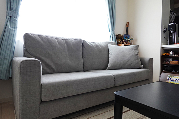 dai)フランネルソファ SARAH オッドマン 脚特注 dai)フランネルソファ