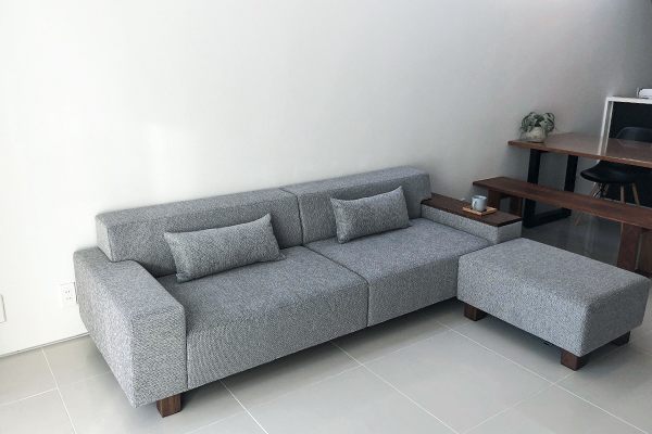 BRICK 4人掛け + BRICK スツールラージ | お客様の声 | ソファ専門店