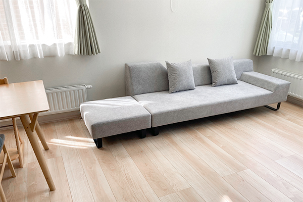 SIESTA 3人掛け + SIESTA スツール | お客様の声 | ソファ専門店