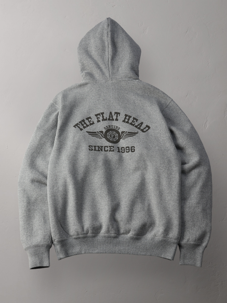 スウェットパーカー フライングホイール 裏起毛 FN-SWP-216 | THE FLAT