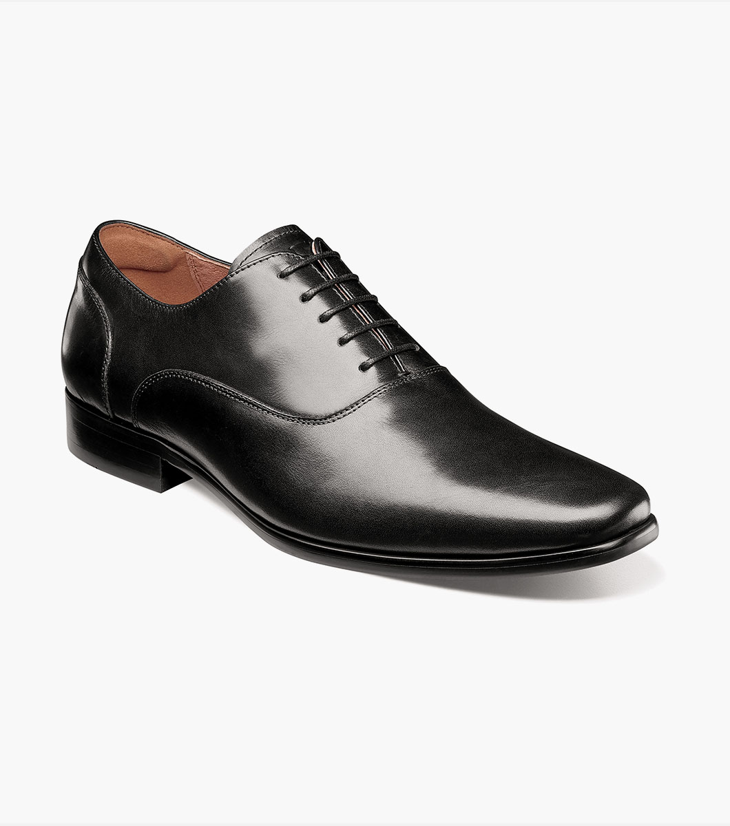 Postino Plain Toe Balmoral Oxford Men's Dress Shoes