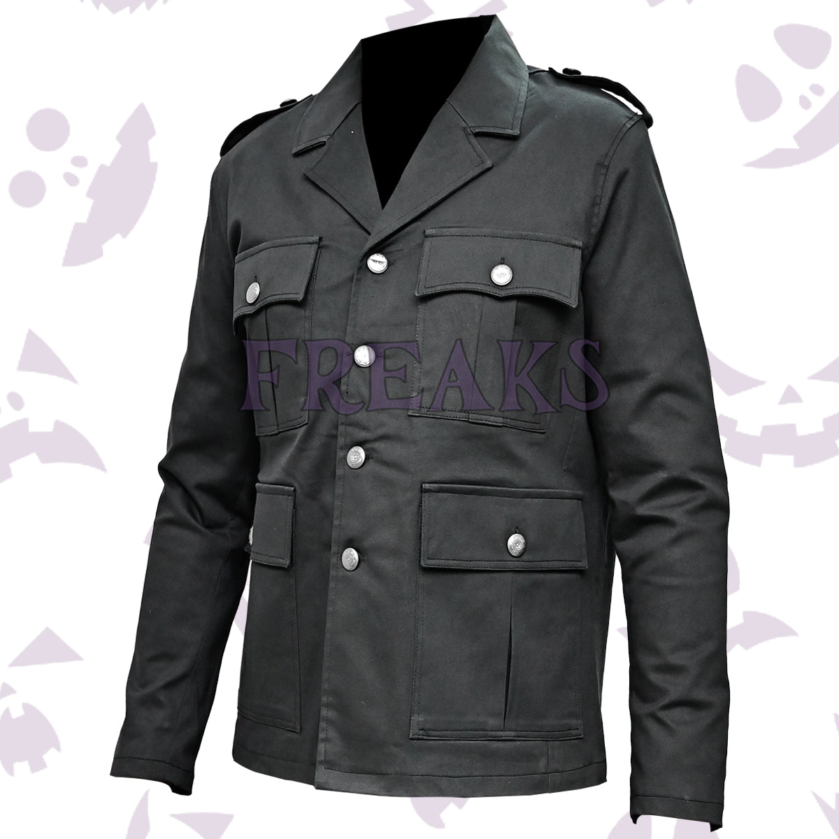 Dark Executive Gothic Coat - Military Jacket For Men – Freaks
