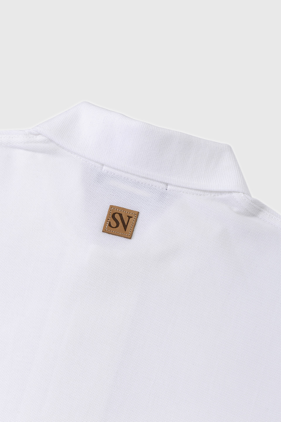 SOPH. X FRED PERRY Leather Badge Fred Perry Shirt(38 100：WHITE