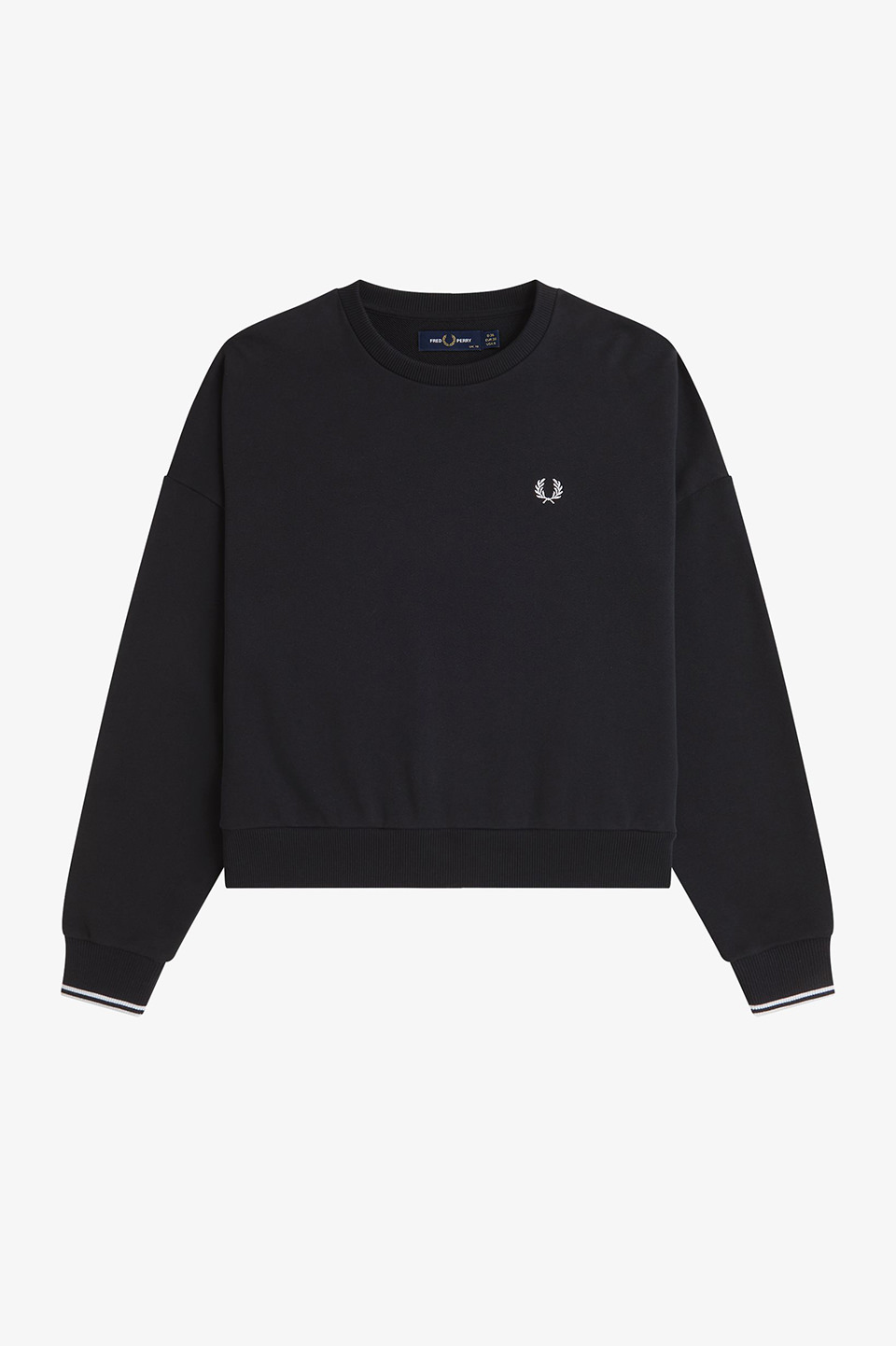 Tipped Sweatshirt(10 102：BLACK): | FRED PERRY JAPAN | フレッド