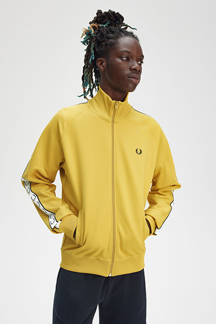 Taped Track Jacket(S 963：MIDNIGHT BLUE): | FRED PERRY JAPAN