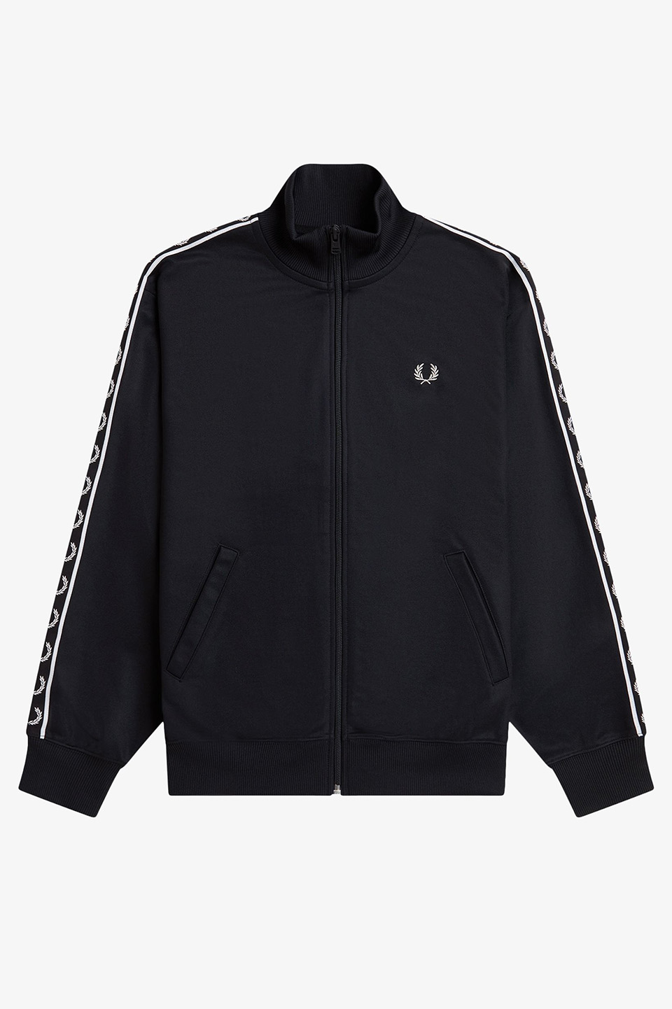 Taped Track Jacket(10 184：BLACK): | FRED PERRY JAPAN | フレッド