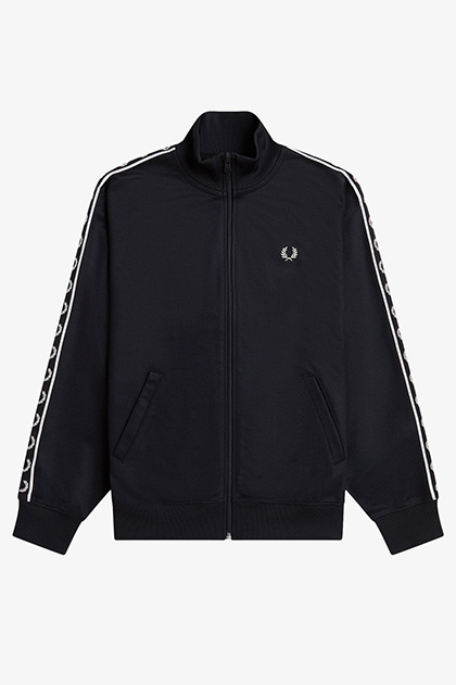 Taped Track Jacket(10 184：BLACK): | FRED PERRY JAPAN | フレッド