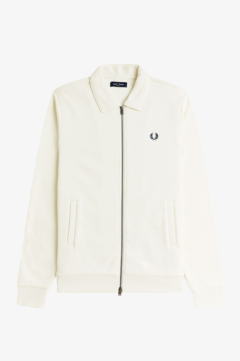 Zip Through Collared Sweatshirt(M 560：ECRU): | FRED PERRY JAPAN