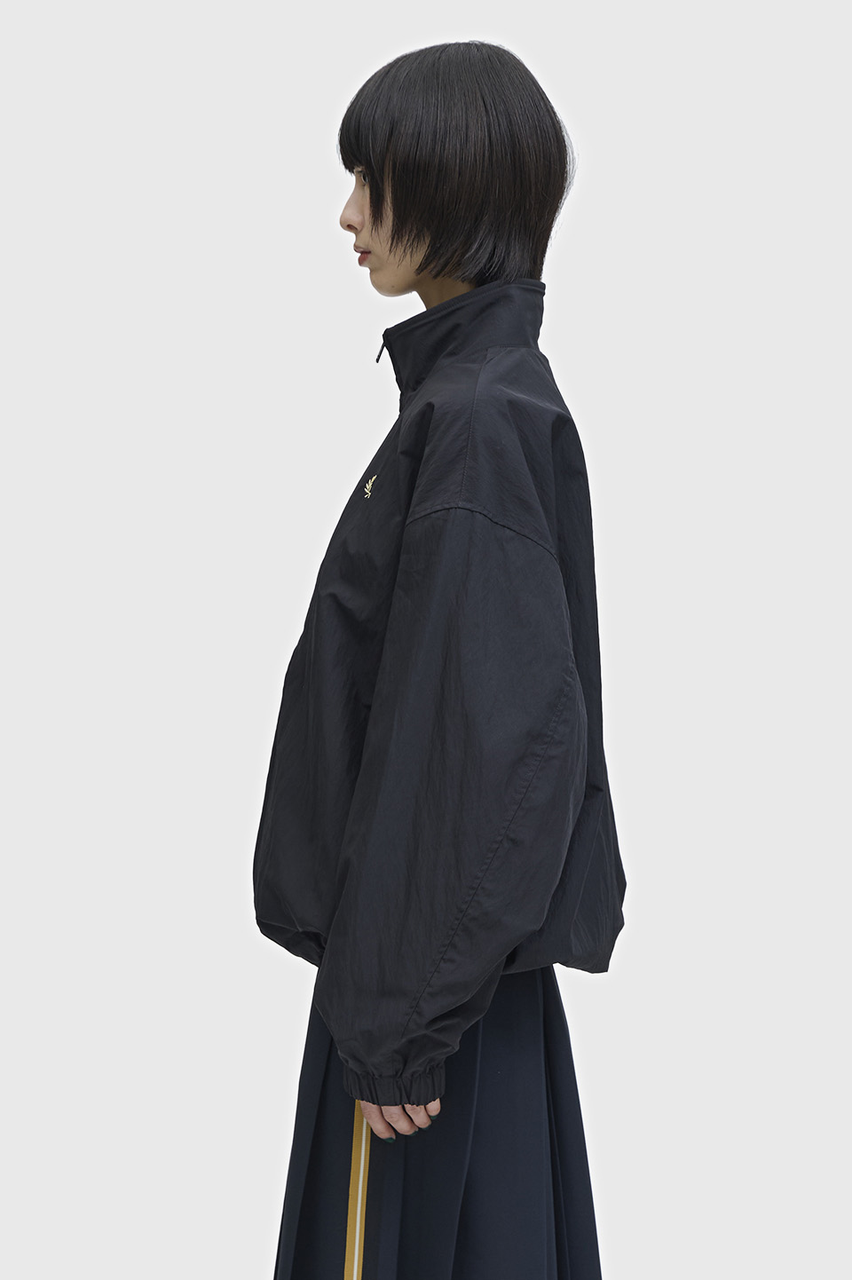 Zip Through Jacket(8 90A：BLACK / CHAMPAGNE): | FRED PERRY JAPAN