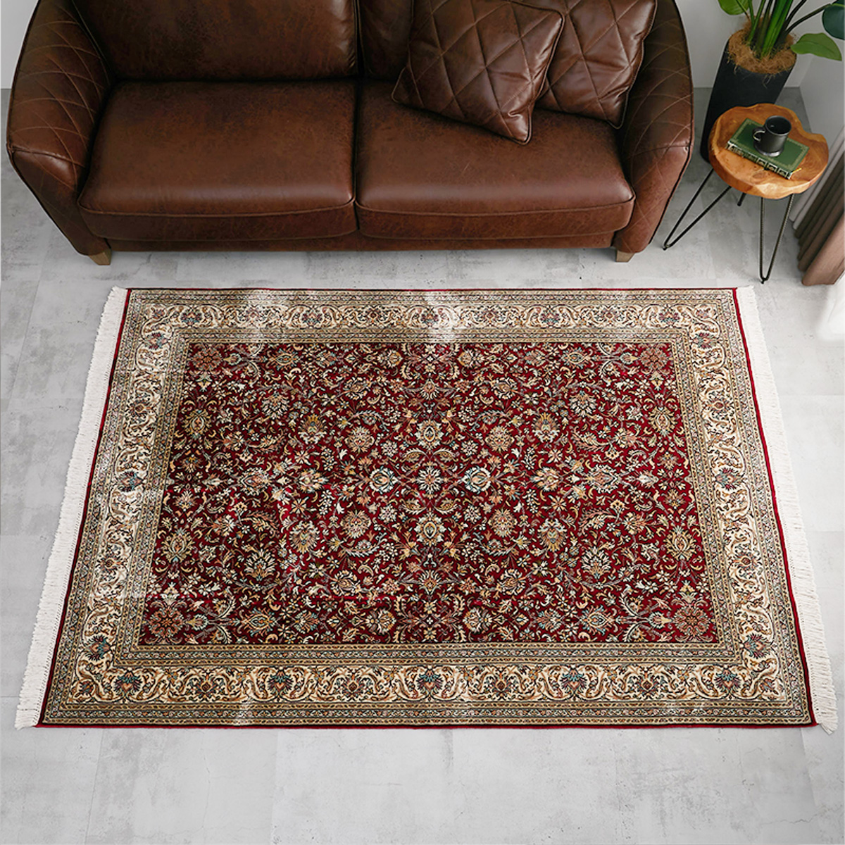 カシミール シルクラグ #2 ラグ | オーダーカーペット・ラグのFROM FLOOR