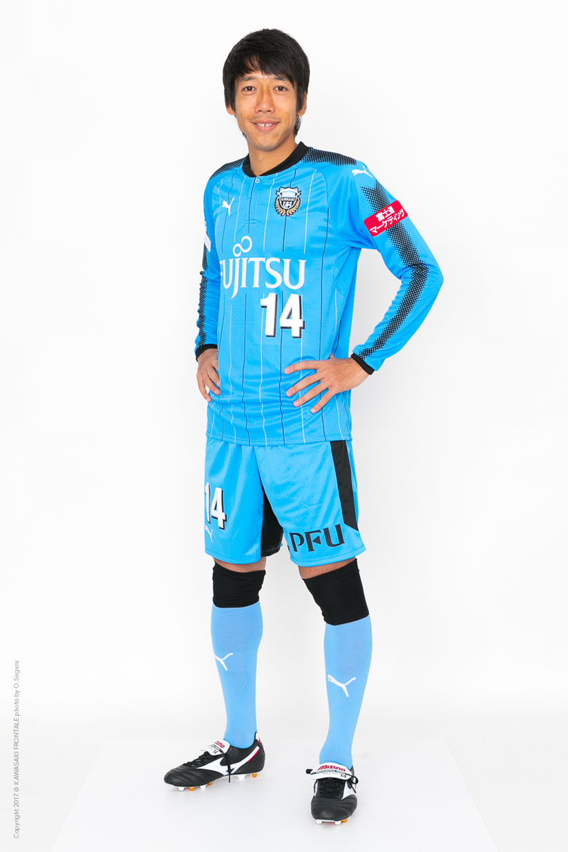 MF14／中村憲剛選手 | 選手・スタッフプロフィール2017 : KAWASAKI