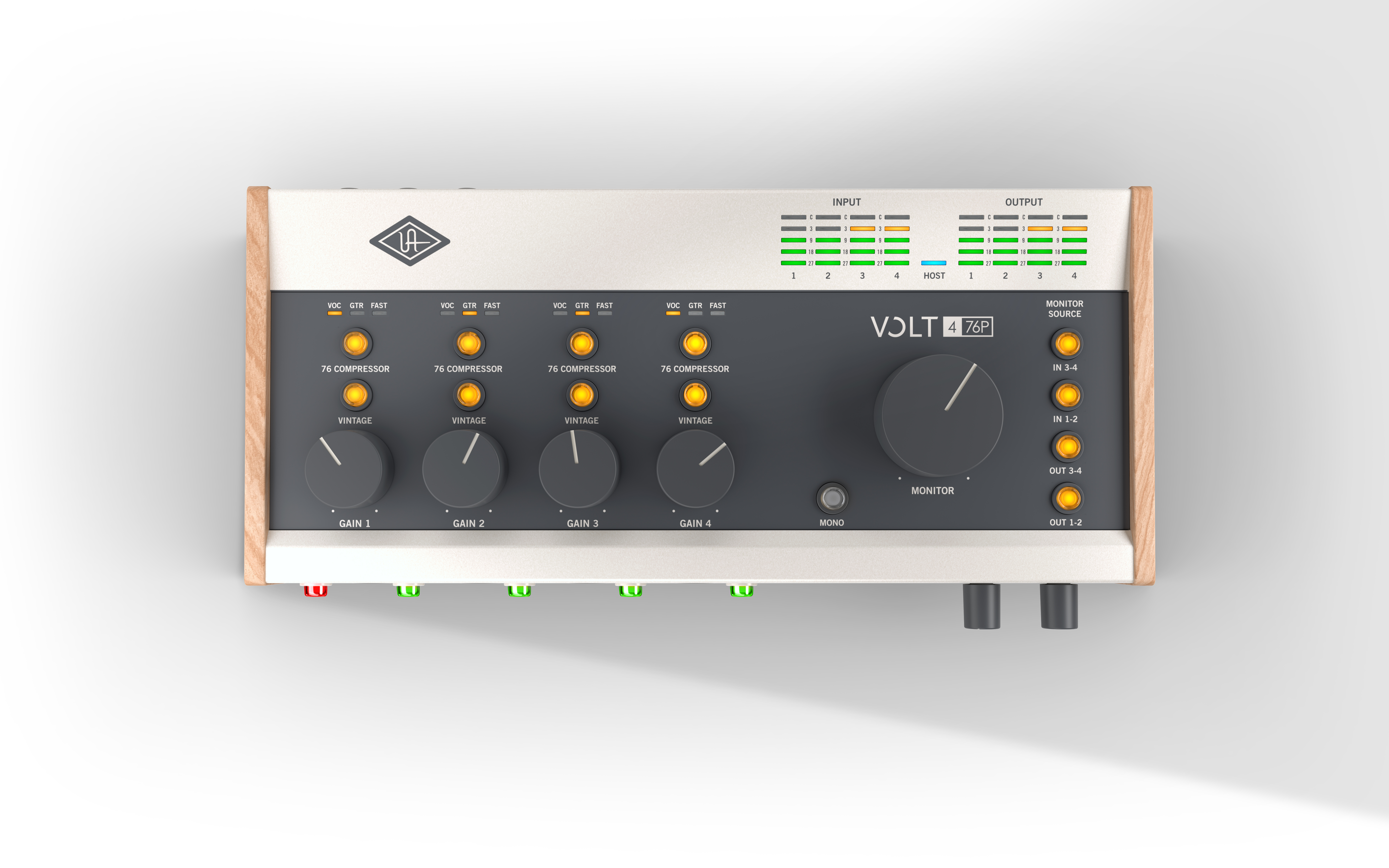 New from Universal Audio: VOLT 4 and VOLT 476P Audio Interfaces