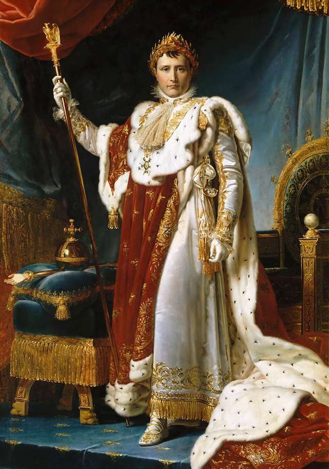 fu-collection】 ヨーロッパ名画 ロココ調 ナポレオンの額絵 103