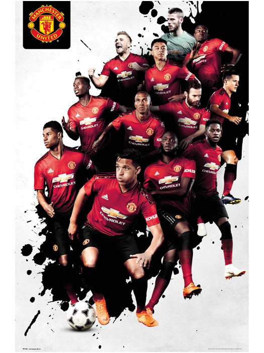 クラブオフィシャルグッズ/ポスター/マンチェスターユナイテッド