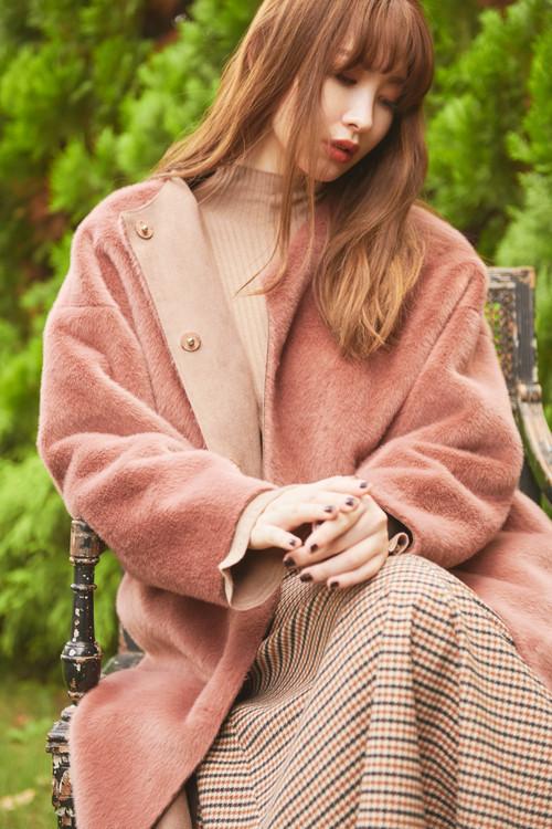 Fubail / Faux Fur Reversible Coat 入金確認後5-7営業日発送（土日