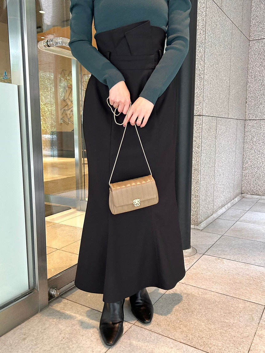 Fubail / ベルティッドマーメイドスカート