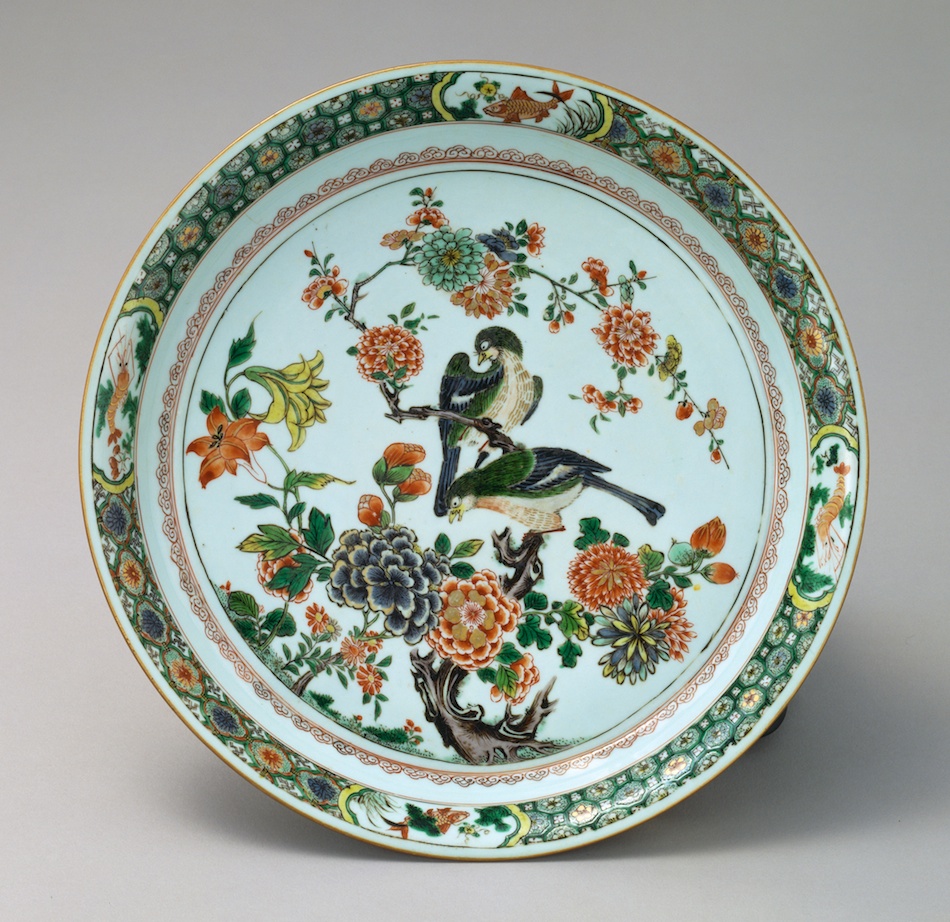 五彩花鳥文盤 | 景徳鎮窯 | 収蔵品詳細 | 作品を知る | 東京富士美術館