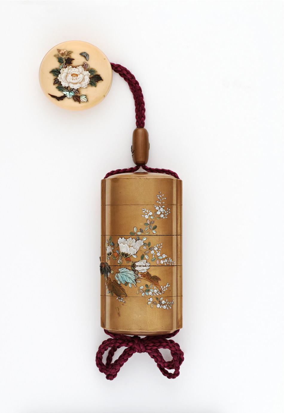 萩芙蓉蒔絵芝山象嵌印籠 | | 収蔵品詳細 | 作品を知る | 東京富士