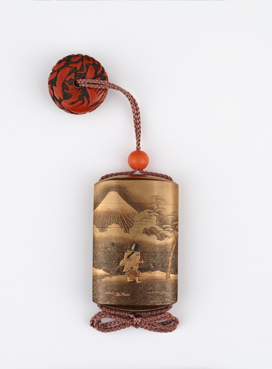 富士見業平蒔絵印籠 銘 光柳斎 | 光柳 | 収蔵品詳細 | 作品を知る