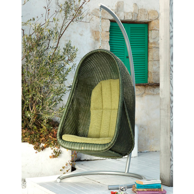 KAZAMA カザマ ハンギングチェア グリーン 【公式通販】