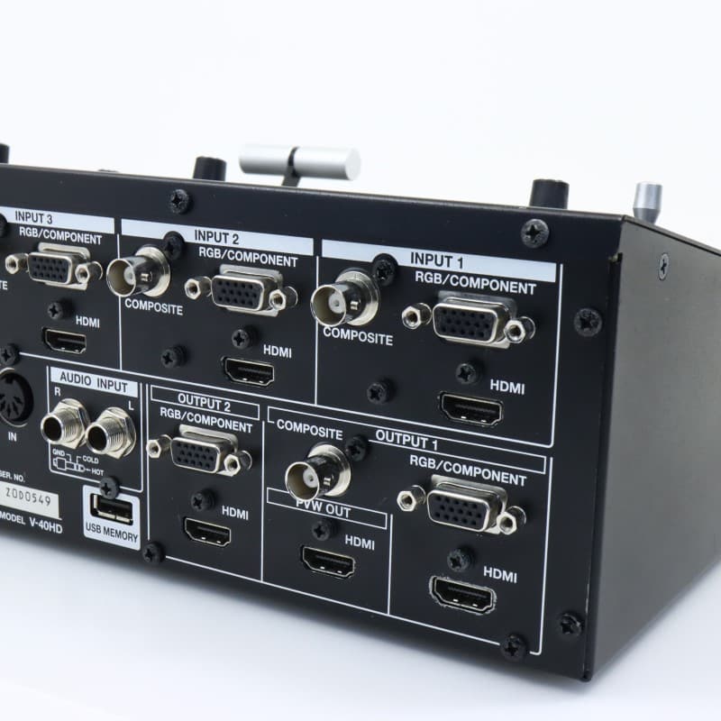 Roland V-40HD [マルチフォーマット・ビデオ・スイッチャー] 中古