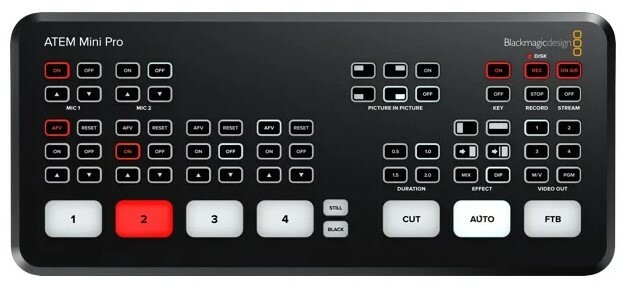 Blackmagic Design ATEM Mini Pro HDMI Live Stream Switcher With
