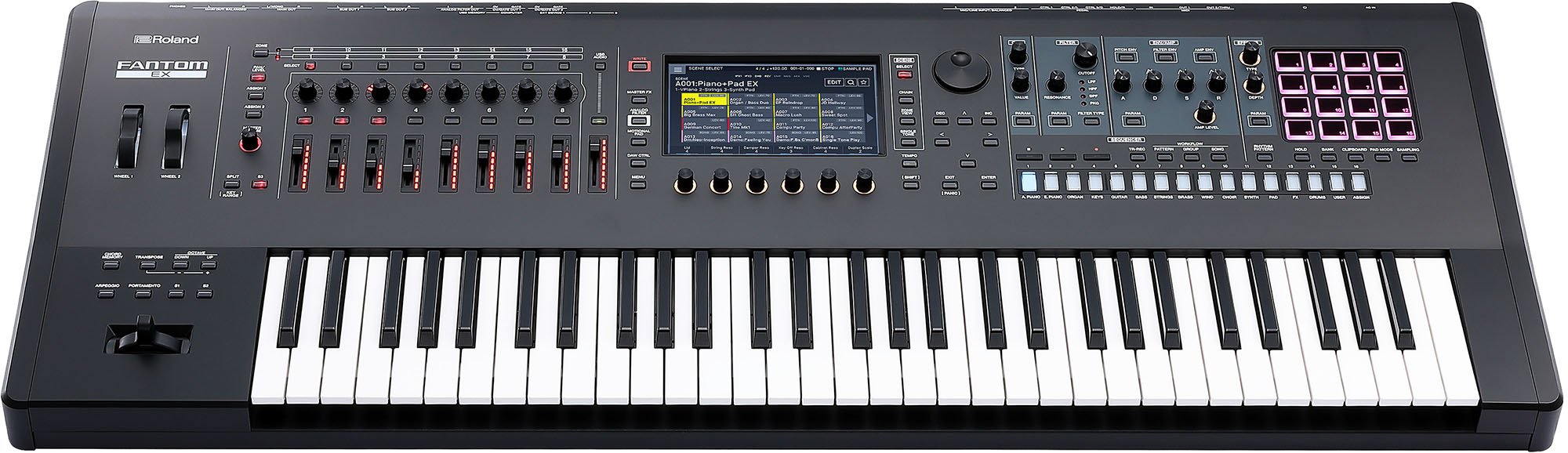 Roland FANTOM 6 EX 61-Key Synthesizer | Full Compass Systems