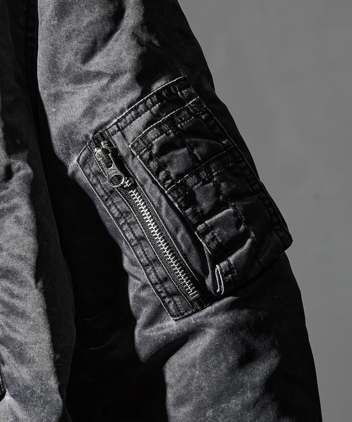 FREAK'S STORE ヴィンテージ加工 ショート 中綿MA-1ジャケットが2025年