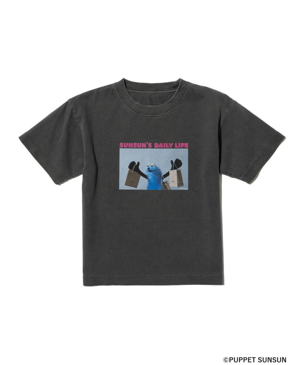 パペットスンスン × B:MING by BEAMS “フェード フォトプリント T