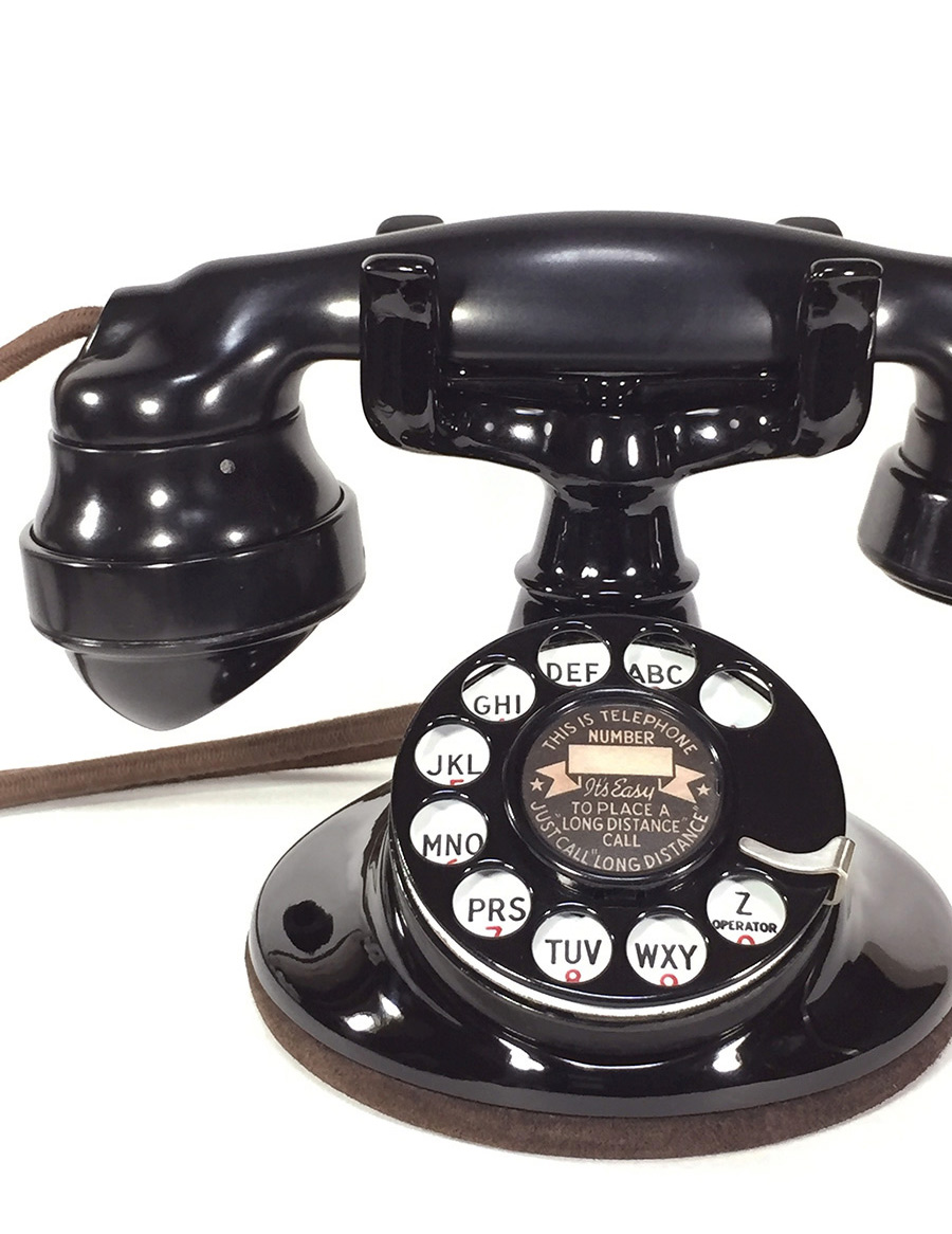 実働品 - 1920's 【Western Electric】Telephone with Ringer Box