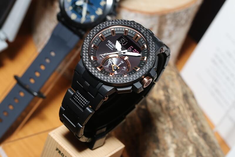 Limited Pro Trek PRW-7000X-1 with Carbon Fiber Bezel - G-Central G