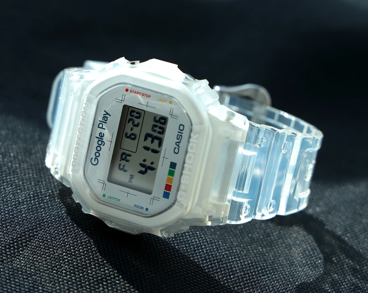 Google Play points campaign included limited edition G-Shock DW