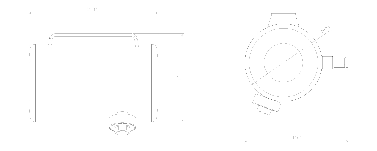 37006モンキー用オイルキャッチタンクタイプ5文字有 | Gクラフト