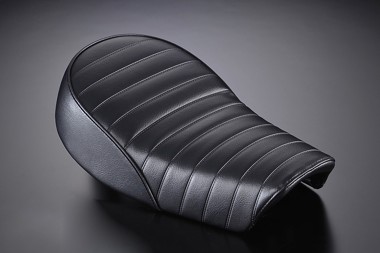 33584カスタムシート段付タックロールタイプ ブラック | Gクラフト