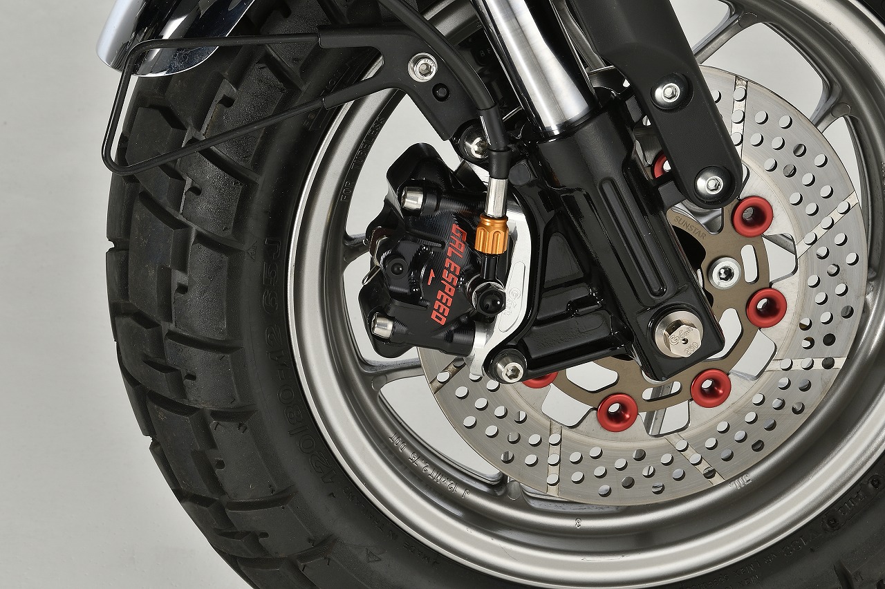 モンキー125 ゲイルスピードラジアルマウント フロントキャリパー