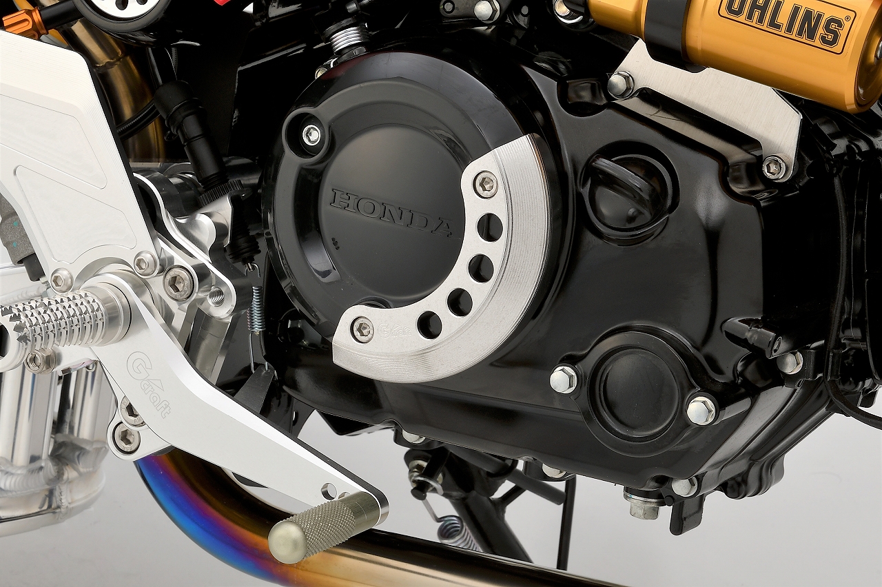 GROM（21-）用 ビレットクランクケースカバーガード | Gクラフト