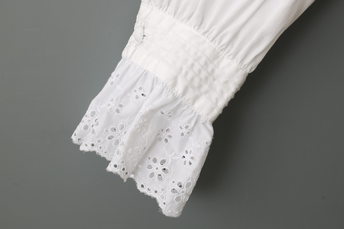 Dot and Stripes CHILD WOMAN 100/2 ブロードレースブラウス